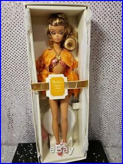 Palm Beach Swim Suit Silkstone Barbie Doll Gold Label Mattel #r4483 Mint Nrfb