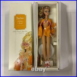 Palm Beach Swim Suit Silkstone Barbie Fashion Model Gold Label 2009 Mattel R4483