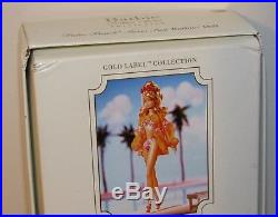 Palm Beach Swim Suit Silkstone Barbie Fashion Model NRFB 2009 Gold Label #R4483