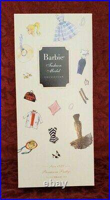 Parisienne Pretty Silkstone Barbie Doll Mattel N6594-9993 Gold Label NRFB NIB