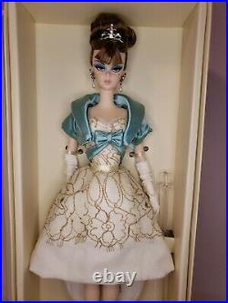 Party Dress Silkstone Barbie Doll 2011 Gold Label Mattel W3425 Nrfb
