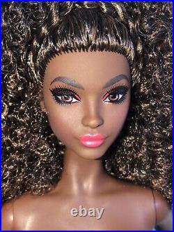 Pink Collection Silkstone Barbie Doll # 4 African American Model Muse for OOAK