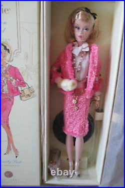 Preferably Pink Silkstone Barbie NRFB M4969 Gold Label Excellent box
