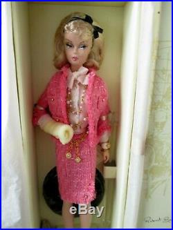 Preferably Pink Silkstone Barbie Nrfb 2007 Gold Label Mattel M4969