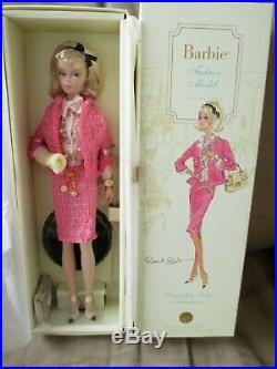 Preferably Pink Silkstone Barbie Nrfb 2007 Gold Label Mattel M4969