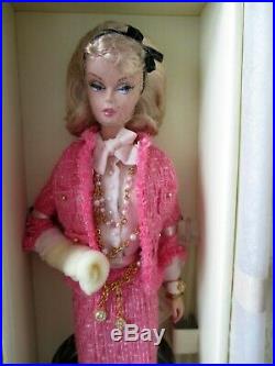 Preferably Pink Silkstone Barbie Nrfb 2007 Gold Label Mattel M4969