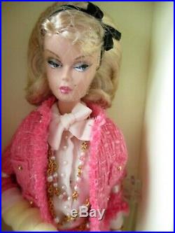 Preferably Pink Silkstone Barbie Nrfb 2007 Gold Label Mattel M4969