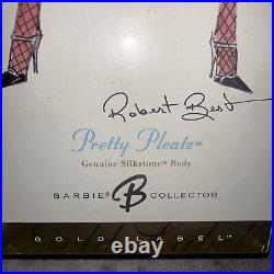 Pretty Pleats Silkstone Body Barbie Collector Gold Label NRFB J0956 Robert Best