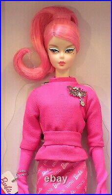 Proudly Pink Silkstone Barbie BFMC NRFB Poseable 2019 Gold Label Mattel FXD50