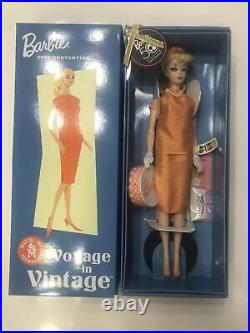 RARE Barbie Gold Label 2009 Convention Voyage in Vintage 50th Anniversary MIB