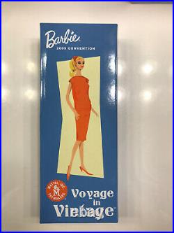 RARE Barbie Gold Label 2009 Convention Voyage in Vintage 50th Anniversary MIB