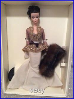 Rare Chataine Silkstone Barbie Doll Gold Label 2002 Fao Shwarz Limited Ed B4425