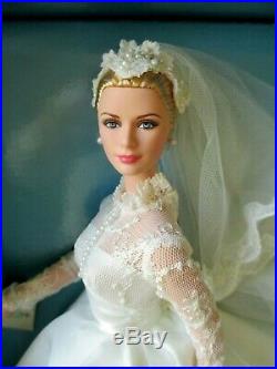 Rare GRACE KELLY THE BRIDE SILKSTONE Barbie NRFB Gold Label T7942