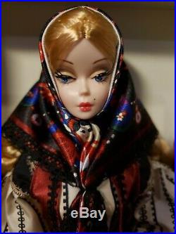 Rare Mila Silkstone Barbie Doll 2010 Gold Label Mattel T7672 Nrfb