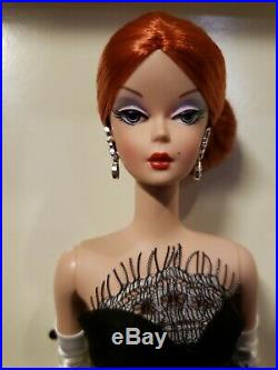 Rare Platinum Label Dahlia Silkstone Barbie Doll 2006 Mattel J4255 Nrfb