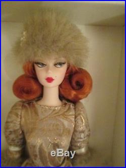 Rare Russian Collection Ekaterina Silkstone Barbie Gold Label NRFB LE3500