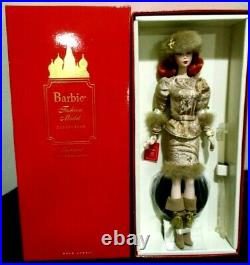 Rare Russian Ekaterina Silkstone Barbie Doll Mattel 2010 Gold Label