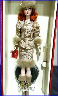 Rare Russian Ekaterina Silkstone Barbie Doll Mattel 2010 Gold Label