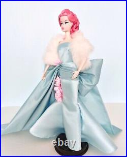 SILKSTONE BARBIE Delphine COMPLETE OUTFIT GOWN SHOES BOA fits Poppy Parker IT