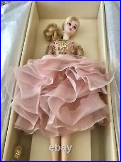 SILKSTONE Barbie BLUSH & GOLD COCKTAIL DRESS 2016 #DWF55 NRFB