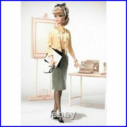 Secretary Silkstone Barbie doll 2007 Fashion Model Collection New in tissued box