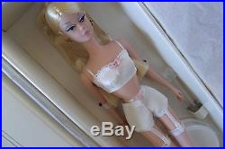 Silkstone #1 LINGERIE Blonde Barbie Doll with ERROR Box