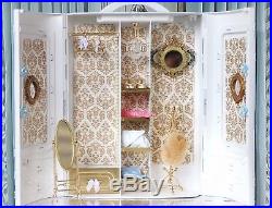 Silkstone Ave Barbie Doll White And Gold Boutique BFMC Fashion Model Diorama