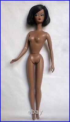 Silkstone Barbie 2002 AA Lingerie Doll Sylvia Campbell Orig Gold Dress LOVELY