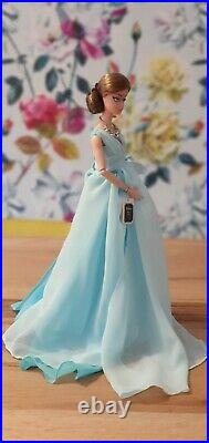 Silkstone Barbie'Blue Chiffon Ball Gown' in box BFMC. Retired DYX74. UK SELLER