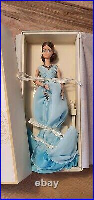 Silkstone Barbie'Blue Chiffon Ball Gown' in box BFMC. Retired DYX74. UK SELLER
