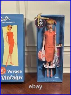Silkstone Barbie Convention Voyage in Vintage Prototype Silk Sheath NRFB