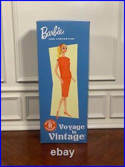 Silkstone Barbie Convention Voyage in Vintage Prototype Silk Sheath NRFB