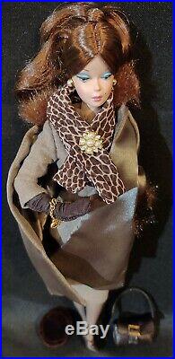 Silkstone Barbie Doll Brunette Ponytail Boulevard Fashion Model Collection 2000s