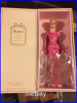 Silkstone Barbie Doll Fashionably Floral NRFB In Org Tissues