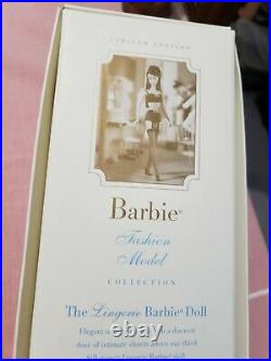 Silkstone Barbie Doll, Lingerie #3, 2000, Black Hair, #29651, NRFB