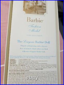 Silkstone Barbie Doll, Lingerie #3, 2000, Black Hair, #29651, NRFB