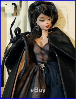 Silkstone Barbie Doll Lingerie RAVEN HAIR Ponytail Wearing Midnight Mischief LOT