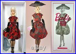 Silkstone Barbie Elegant Rose Cocktail Dress 2017 new Mattel Doll mint FJH77
