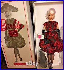 Silkstone Barbie Elegant Rose Cocktail Dress 2017 new Mattel Doll mint FJH77
