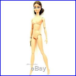 Silkstone Barbie Fashion Model Collection Blue Chiffon Doll New Nude