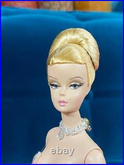 Silkstone Barbie Fashion Model nude OOAK doll Mattel Movie Mixer Hair Redone