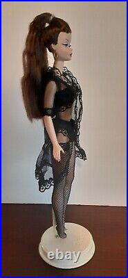 Silkstone Barbie, Lingerie Model #2 Redressed Doll With Original Box & Stand
