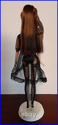 Silkstone Barbie, Lingerie Model #2 Redressed Doll With Original Box & Stand