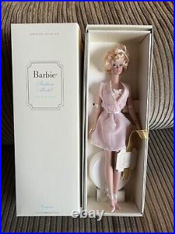 Silkstone Barbie Pink Lingerie #4 Fashion Model Blonde #55498 2001