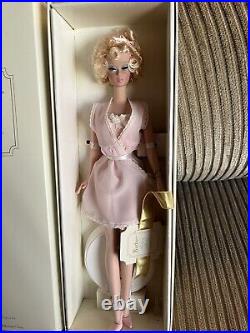 Silkstone Barbie Pink Lingerie #4 Fashion Model Blonde #55498 2001