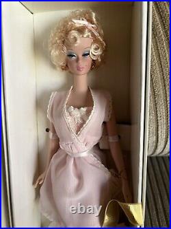 Silkstone Barbie Pink Lingerie #4 Fashion Model Blonde #55498 2001