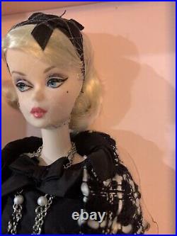 Silkstone Boucle Beauty Black & White Tweed Suit Barbie Gold Label
