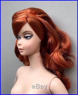 Silkstone Day At The Races Redhead Barbie Nude DollGold LabelRare