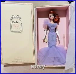 Silkstone Lavender Luxe Red Haired Barbie Doll Fashion Model Collection NRFB