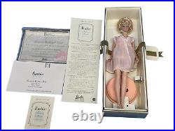 Silkstone Lingerie #4 Blonde Barbie Doll #55498 Mattel 2002